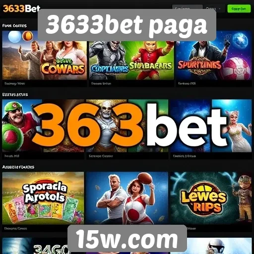 A diversidade de jogos na plataforma 3633bet